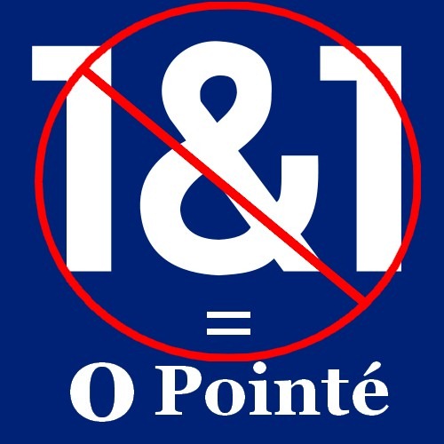 1&1 = 0 pointé