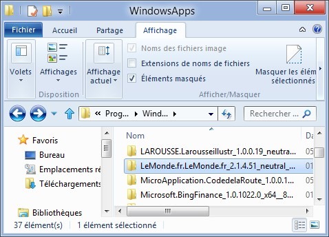 WindowsApps